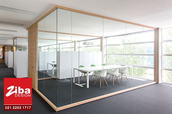 پارتیشن شیشه ای مرکز مشاوره سبز